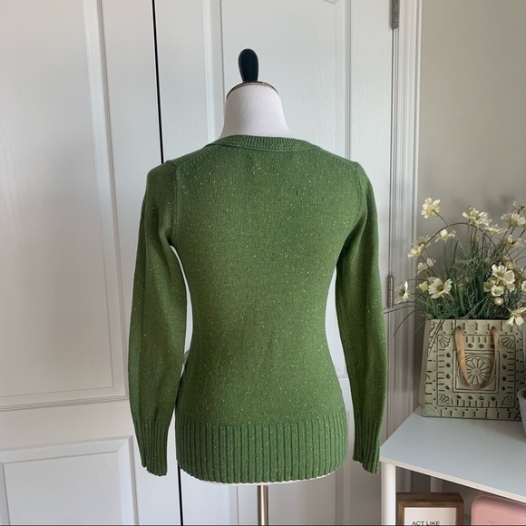 Vintage Old Navy Lambswool Blend Vneck Sweater - Picture 11 of 14